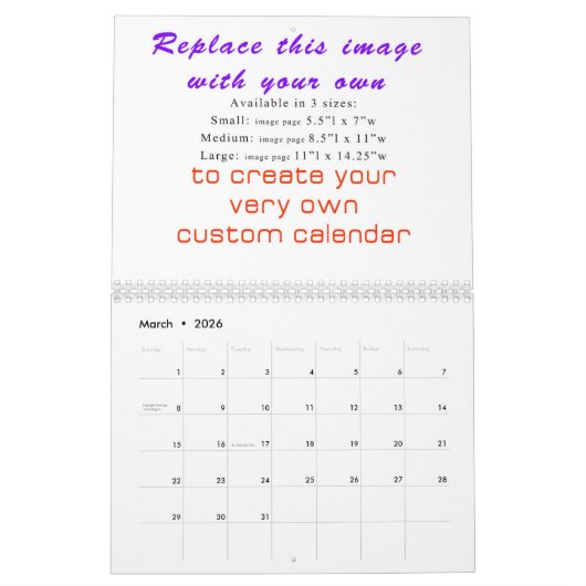 Creëer YOUR OWN Custom 2018 DIY Kalender (Mar 2026)