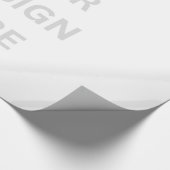 Creëer Your Own Design 30''' x 60'' Glossy Cadeaupapier (Hoek)