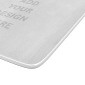 Creëer Your Own Design 7,5 inch x 6,5 inch glas Snijplank (Hoek)