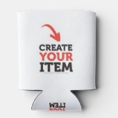 CREËER-YOUR-OWN DIY Aangepaste upload ontwerp Bach Blikjeskoeler (Achterkant)