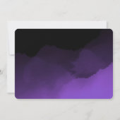 Creëer Your Own - Donker gekleurde Ombré Save The Date (Achterkant)