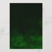 Creëer Your Own - Donker Zwart & Groen Verdrietig Menu (Achterkant)