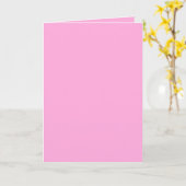 Creëer Your Own donkergrijs blauw gepersonaliseerd Kaart (Gele Bloem)