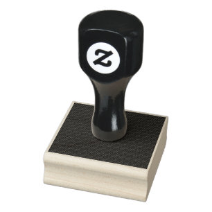 Creëer Your Own donkergrijs blauw gepersonaliseerd Rubberstempel