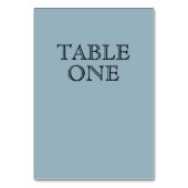 Creëer Your Own - Dusty Blue Kaart (Achterkant)