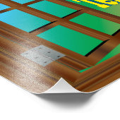 Creëer Your Own 🌿 Fake Window Uitzicht Foto Afdruk (Hoek)