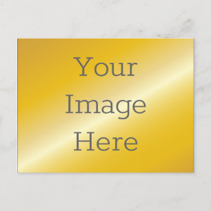 Creëer Your Own Faux Metallic 14k Gold Briefkaart