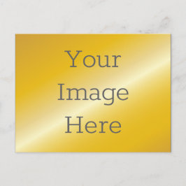 Creëer Your Own Faux Metallic 14k Gold Briefkaart