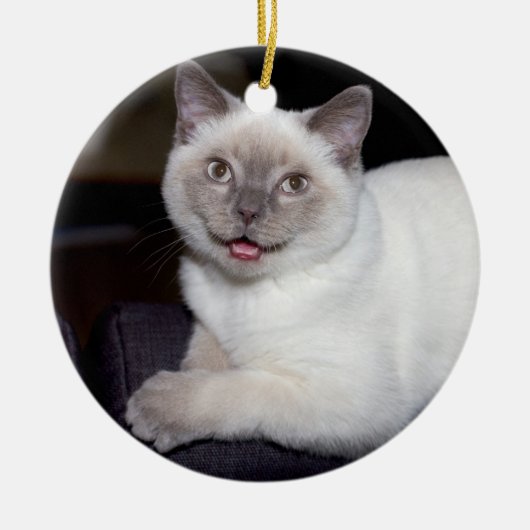 Creëer-Your-Own-Foto | Keramisch Ornament (Voorkant)