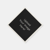 Creëer-Your-Own Foto Upload Papieren servetten (Hoek)