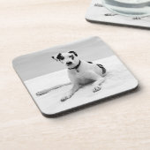 Creëer-your-own-foto-uploaden Bier Onderzetter (Linkerzijde)