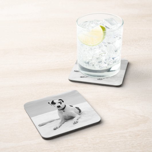 Creëer-your-own-foto-uploaden Bier Onderzetter (Rechterzijde)