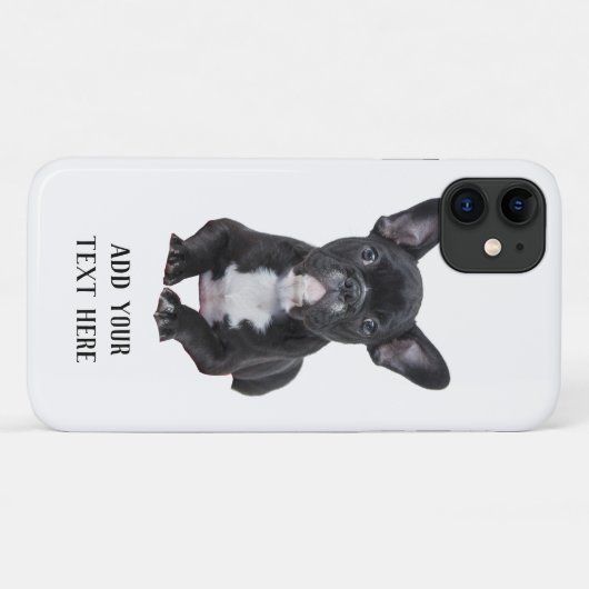 Creëer Your Own French Bulldog Case-Mate iPhone Case (Achterkant (horizontaal))
