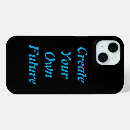 "Creëer Your Own Future - iPhone-hoes" Case-Mate iPhone Case (Achterkant (horizontaal))