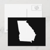 Creëer Your Own Georgia Moving Announge Briefkaart (Voorkant / Achterkant)