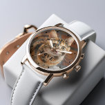 Creëer Your Own - Gepersonaliseerde foto van huisd Horloge<br><div class="desc">Huisdieren laten pootafdrukken achter in je hart. Toon uw favoriete huisdierenfoto met dit prachtige gepersonaliseerde horloge dat perfect is voor 's werelds beste huisdier,  mama of papa.</div>