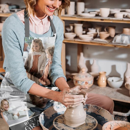 Creëer Your Own Grandma Best Cook Ever Photo Apron Schort