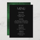 Creëer Your Own - Groen Verdrietig Textuur Menu (Voorkant / Achterkant)