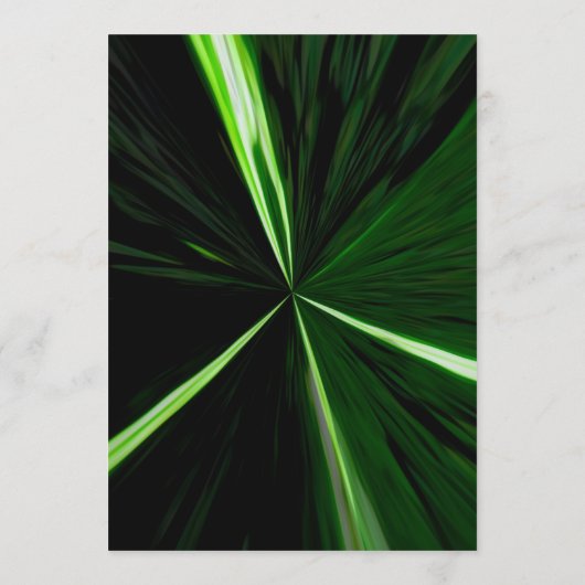 Creëer Your Own - Groene Bos Tijd Warp Menu (Achterkant)