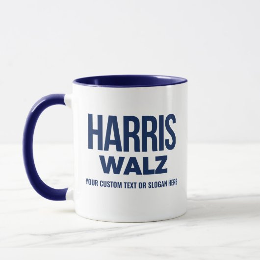 Creëer Your Own Harris Walz 2024 Mok (Links)