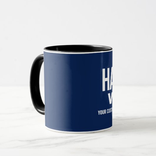 Creëer Your Own Harris Walz 2024 Mok (Voorkant links)