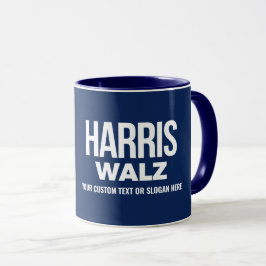 Creëer Your Own Harris Walz 2024 Mok
