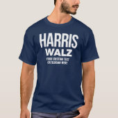 Creëer Your Own Harris Walz 2024 T-shirt (Voorkant)