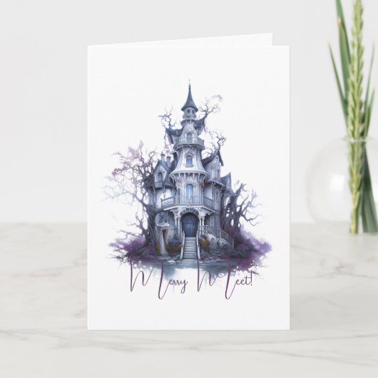 Creëer Your Own Haunted Castle Kaart (Voorkant)