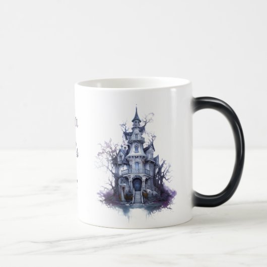 Creëer Your Own Haunted Castle Magische Mok (Rechts)