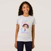 Creëer Your Own I AM - Positive Girl Affirmations T-shirt (Voorkant volledig)