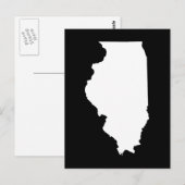 Creëer Your Own Illinois Moving Announement Briefkaart (Voorkant / Achterkant)