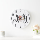 Creëer Your Own JOY Photo Grote Klok (Huis)