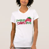 Creëer Your Own Kerstmas shirt kruisverhoor (Voorkant)