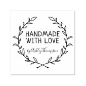 Creëer Your Own Laurel Wreath Greenery Zelfinktende Stempel (Design)