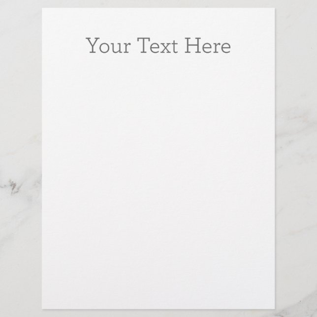 Creëer Your Own Letterhead Briefhoofd (Voorkant)