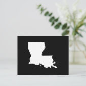 Creëer Your Own Louisiana Moving Announement Briefkaart (Staand voorkant)