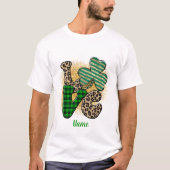 Creëer Your Own Love St Patrick's Day T-shirt (Voorkant)