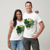 Creëer Your Own Lucky Shamrocks St Patrick's Day T-shirt (Unisex)