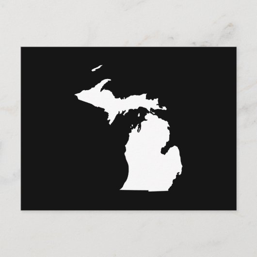 Creëer Your Own Michigan Moving Announge Briefkaart (Voorkant)