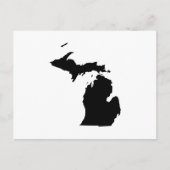 Creëer Your Own Moving to Michigan Announement Briefkaart (Voorkant)