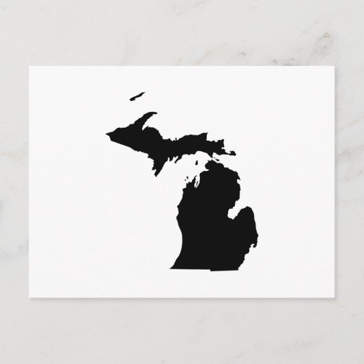 Creëer Your Own Moving to Michigan Announement Briefkaart (Voorkant)