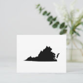 Creëer Your Own Moving to Virginia kondiging Briefkaart (Staand voorkant)