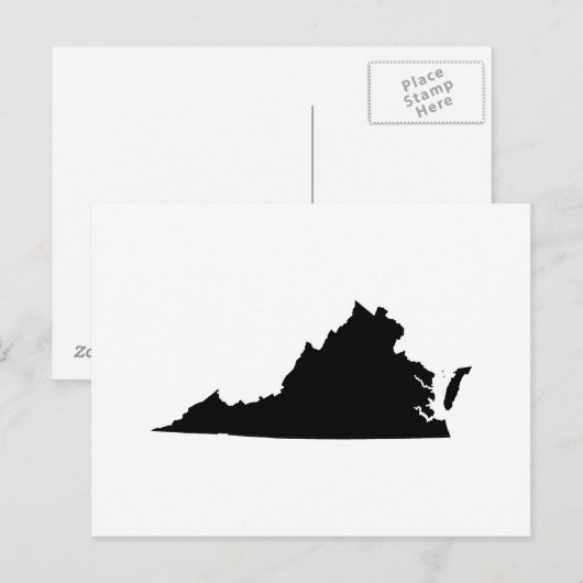 Creëer Your Own Moving to Virginia kondiging Briefkaart (Voorkant / Achterkant)