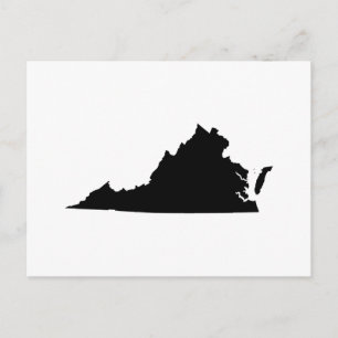 Creëer Your Own Moving to Virginia kondiging Briefkaart