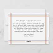 Creëer Your Own My Kind's Art Vrolijk Kerstfeest Feestdagenkaart (Achterkant)