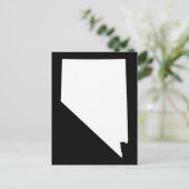Creëer Your Own Nevada Moving Announement Briefkaart (Staand voorkant)