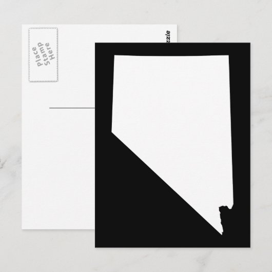 Creëer Your Own Nevada Moving Announement Briefkaart (Voorkant / Achterkant)