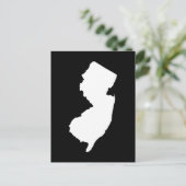 Creëer Your Own New Jersey Moving Announge Briefkaart (Staand voorkant)