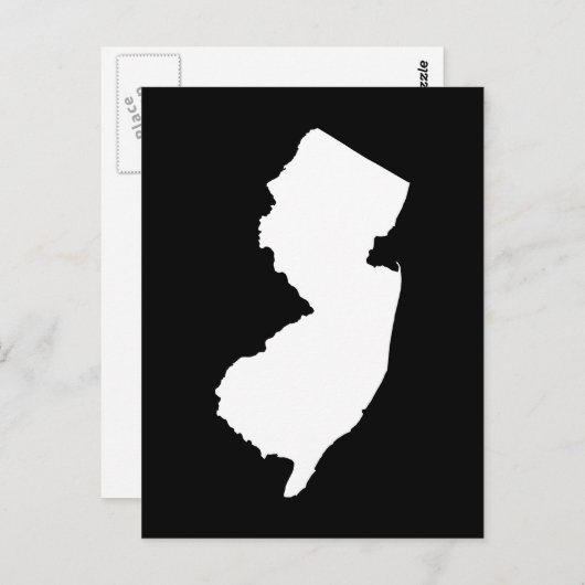 Creëer Your Own New Jersey Moving Announge Briefkaart (Voorkant / Achterkant)