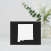 Creëer Your Own New Mexico Moving Notice Briefkaart (Staand voorkant)